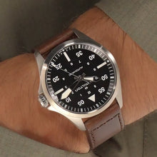 Load image into Gallery viewer, Khaki Aviation Pilot Auto 39mm - H76305530

