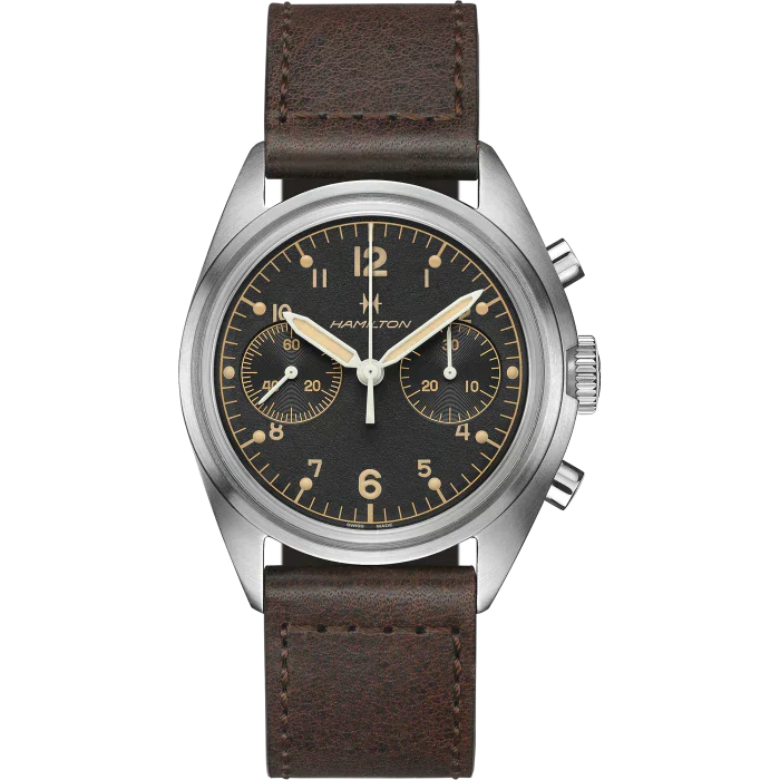 CHRONO MÉCANIQUE HAMILTON KHAKI AVIATION PIONEER H76409530