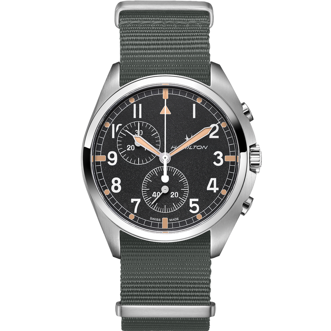 HAMILTON Kaki Aviation Pilot Pioneer Chrono Quartz H76522931