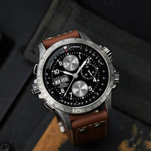 Charger l&#39;image dans la galerie, HAMILTON  KHAKI AVIATION X-WIND AUTO CHRONO 44MM H77616533
