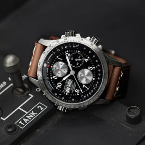 HAMILTON  KHAKI AVIATION X-WIND AUTO CHRONO 44MM H77616533