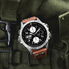 Charger l&#39;image dans la galerie, HAMILTON  KHAKI AVIATION X-WIND AUTO CHRONO 44MM H77616533
