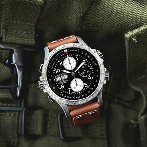 HAMILTON  KHAKI AVIATION X-WIND AUTO CHRONO 44MM H77616533