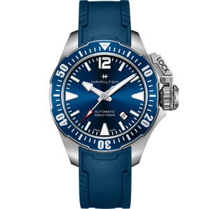 HAMILTON KHAKI ROGMAN 42MM BL RUBBER H77705345