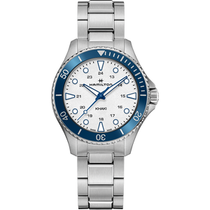 HAMILTON Khaki Navy Scuba 37mm Blue ceramic bezel  H82231150