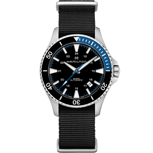 HAMILTON KHAKI NAVY SCUBA AUT BK BL N H82315931