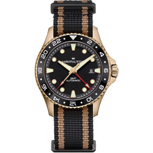 Load image into Gallery viewer, Khaki Navy Scuba Automatic GMT 43mm Bronze - H82565930

