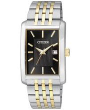 Load image into Gallery viewer, CITIZEN Mens QTZ QTZ Two-Tone Stainless Steel Case, Two-Tone Stainless Steel Bracelet, Black  Dial, WR 0030M BH1678-56E - Moments Watches &amp; Jewelry
