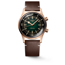 Charger l&#39;image dans la galerie, Longines Legend Diver 42mm Bronze Automatic L3.774.1.50.2
