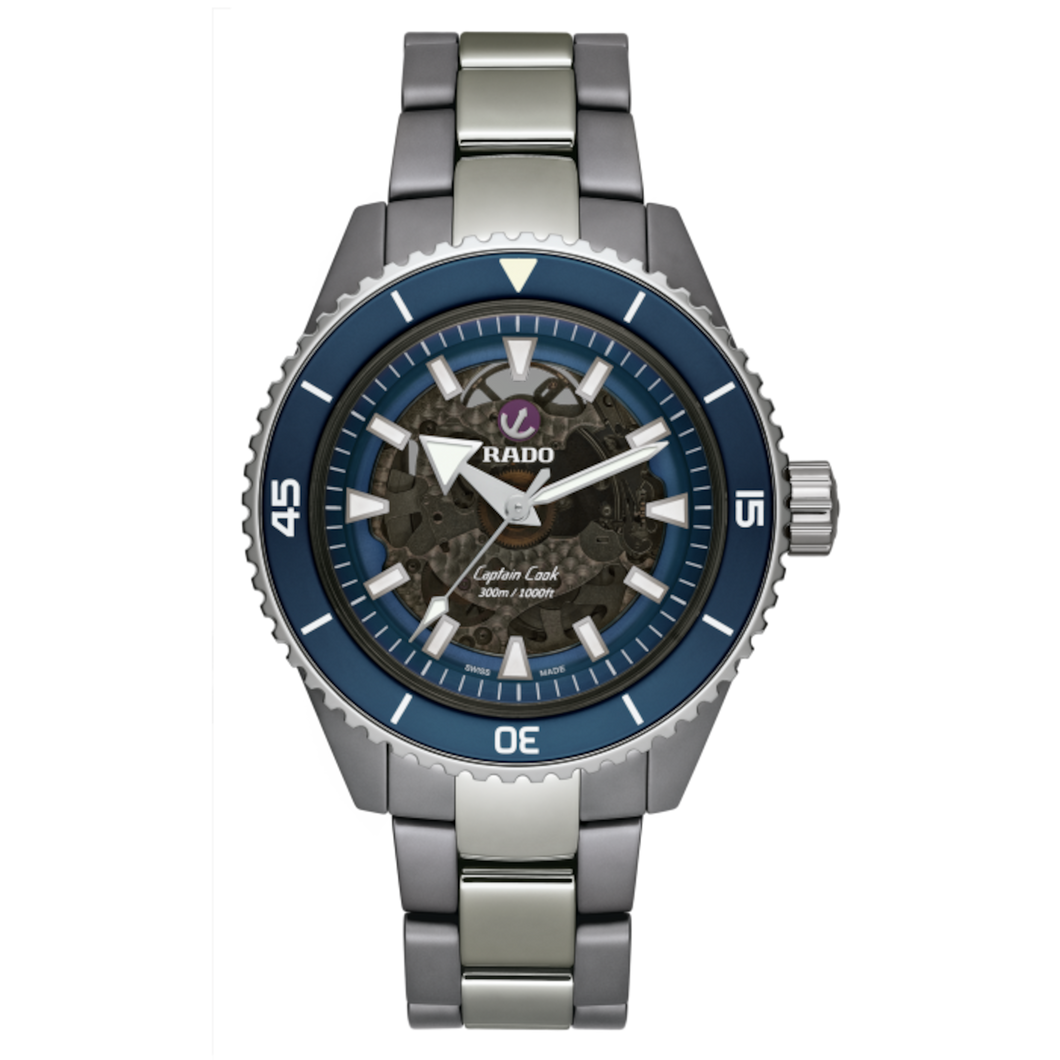 RADO CAPTAIN COOK CÉRAMIQUE HAUTE TECHNOLOGIE R32128202 