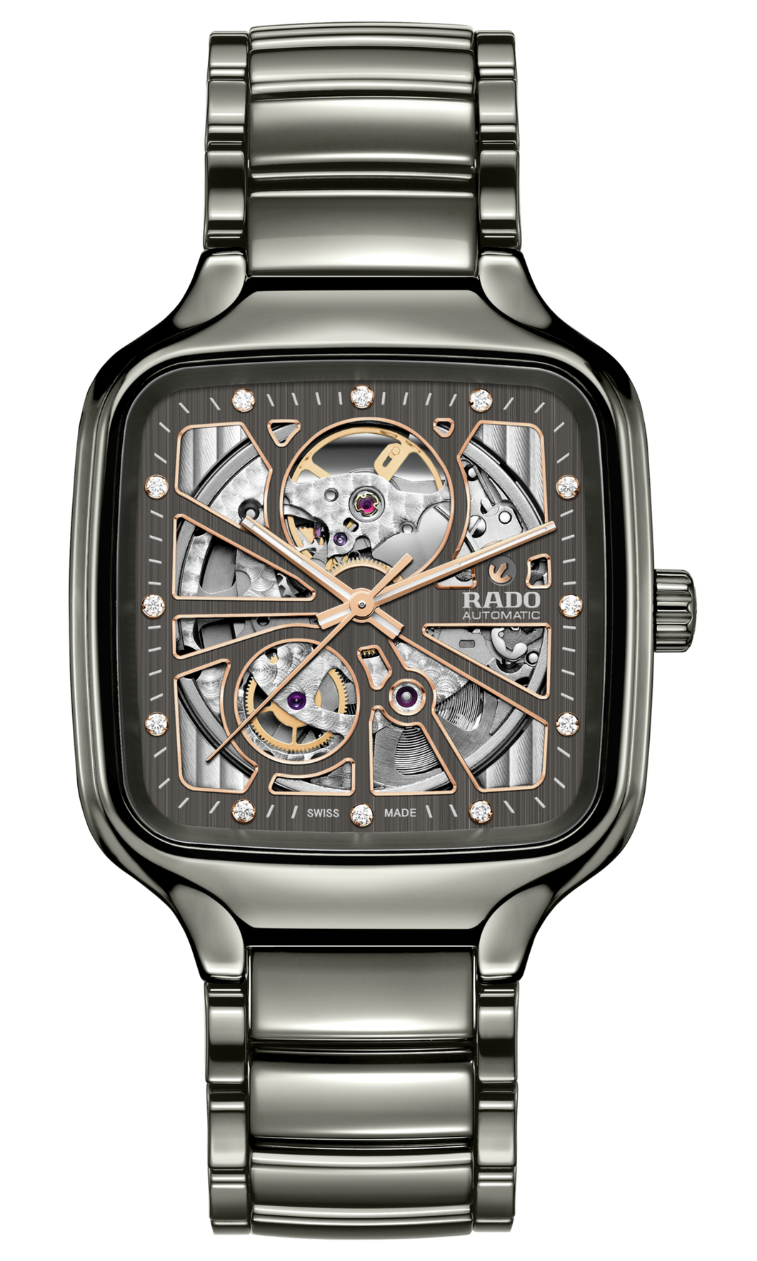 True Square Automatic Open Heart R27083712