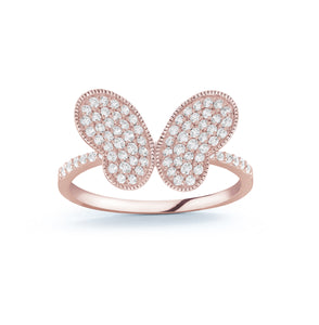 MISS MIMI  925 Sterling Silver Butterfly ring  02-142643