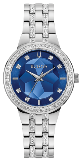 BULOVA LADIES CRYSTAL WATCH 96L276 - Moments Watches & Jewelry