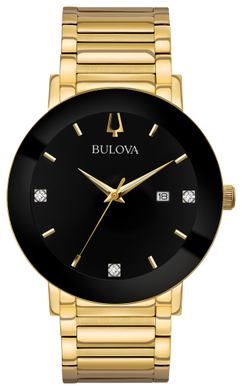 BULOVA MEN'S FUTURO DIAMOND WATCH 97D116 - Moments Watches & Jewelry