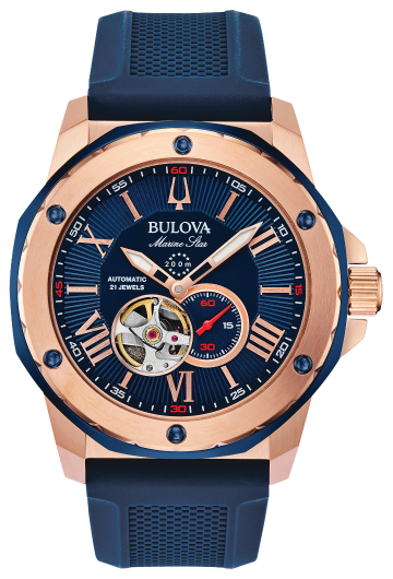 BULOVA Mens Marine Star Watch 98A227