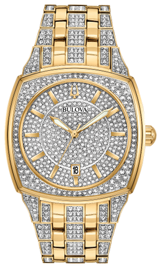 BULOVA MEN'S CRYSTAL WATCH 98B323 - Moments Watches & Jewelry