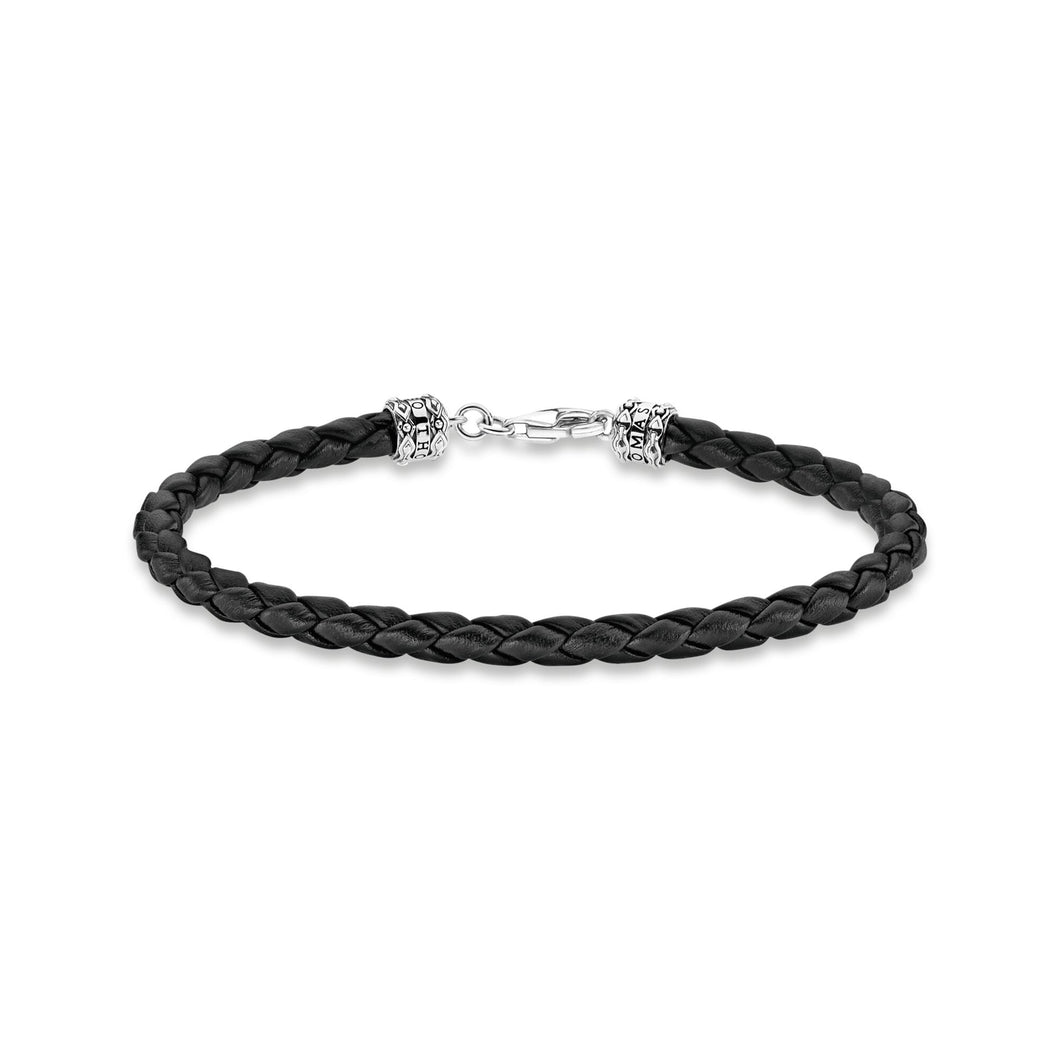 Thomas Sabo  Leather bracelet black A2011-682-11-L17