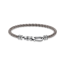 Load image into Gallery viewer, Thomas Sabo  Leather bracelet grey A2012-682-5-L19
