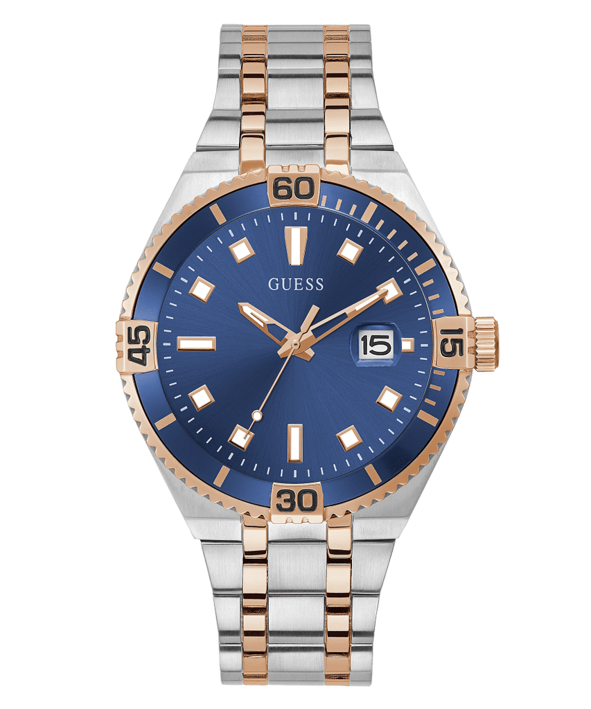 Guess watch 2025 men silver