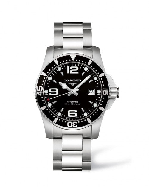 LONGINES HYDROCONQUEST 41MM AUTOMATIC DIVING WATCH L37424566 – Moments  Watches & Jewelry