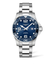Load image into Gallery viewer, LONGINES HYDROCONQUEST CERAMIC BEZEL 43MM BLUE DIAL AUTOMATIC DIVING WATCH L37824966 - Moments Watches &amp; Jewelry
