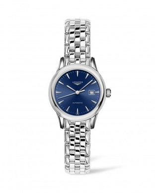 LONGINES FLAGSHIP 30MM BLUE DIAL AUTOMATIC L43744926 - Moments Watches & Jewelry