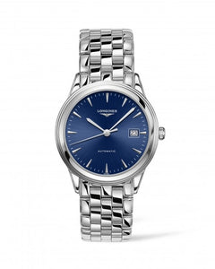 LONGINES FLAGSHIP 38MM BLUE DIAL AUTOMATIC L49744926 - Moments Watches & Jewelry