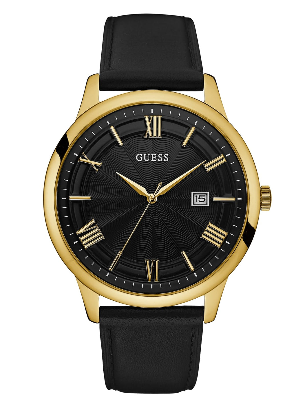 Guess on sale watch leather