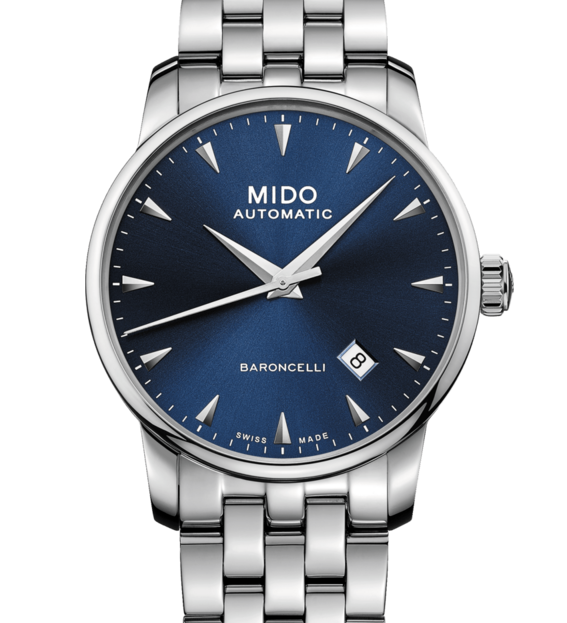 MIDO Baroncelli Midnight Blue Gent M86004151 - Moments Watches & Jewelry